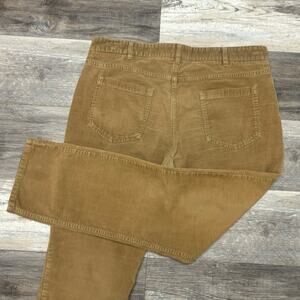 Charles Tyrwhitt Corduroy Earth Tone Tan Mens 36x30 Sim Fit Weekend Pants Cords